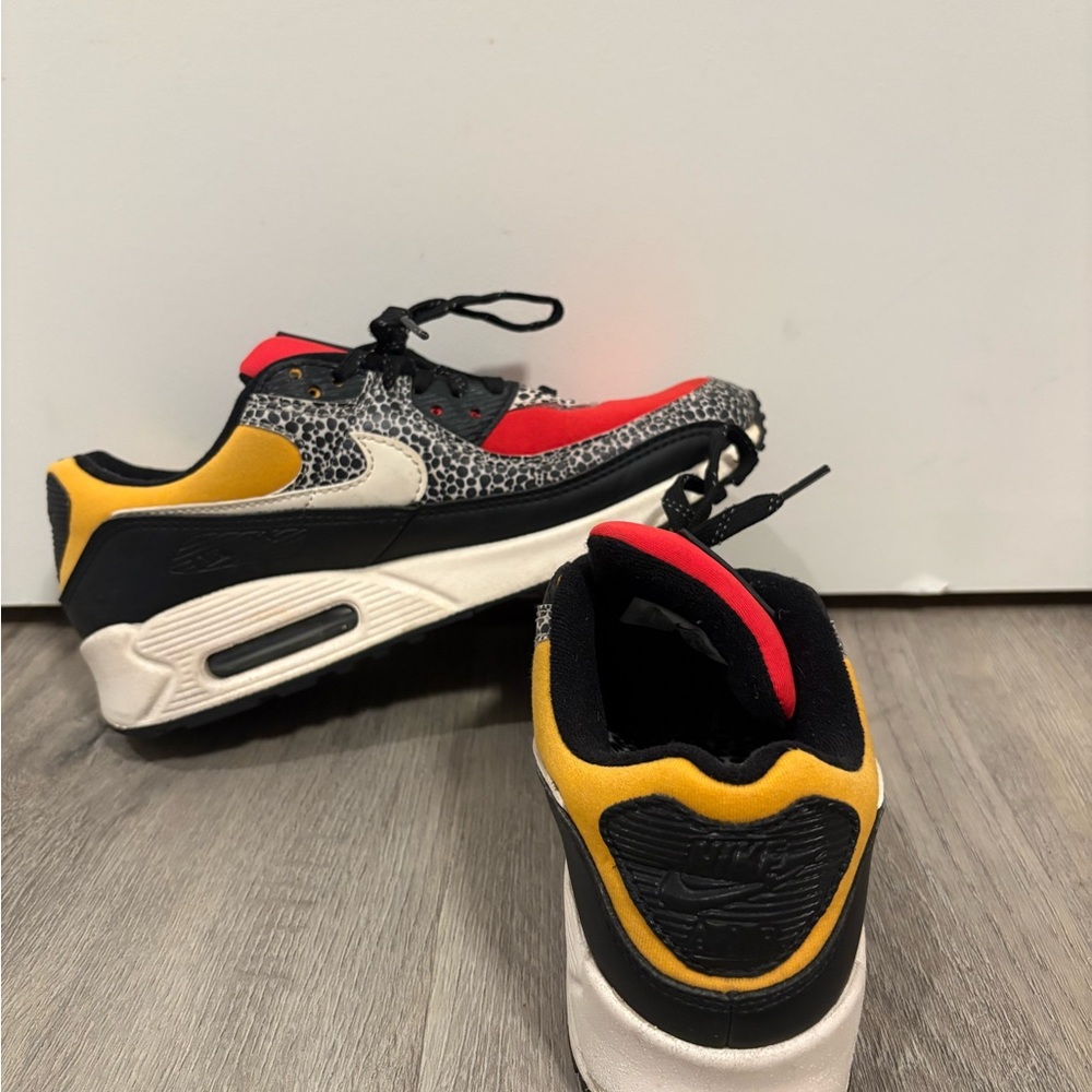 Nike Women's Sneakers - Red, Yellow, Black, White
